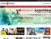 Tablet Screenshot of inaci.com.br